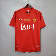 Manchester United 2008 Home Kit